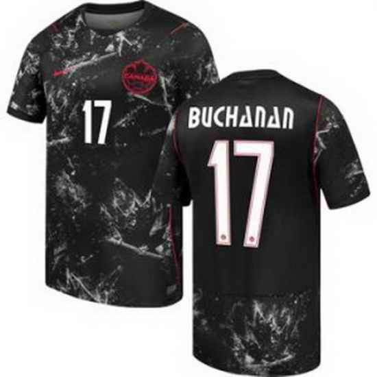 Women 17 Canada Tajon Buchanan Replica Away   2